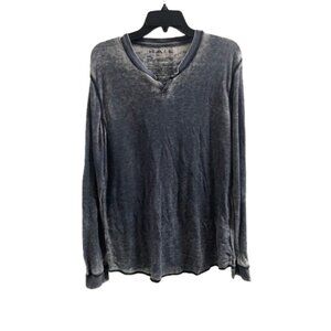 The‎ Rail Grey Long Sleeve Shirt Men's LARGE
